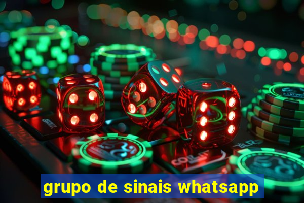 grupo de sinais whatsapp